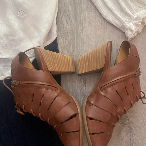 Paul Green lace up leather sandals size 6 1/2 - Picture 4 of 10